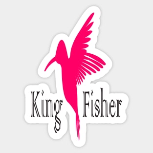 King Fisher Sticker